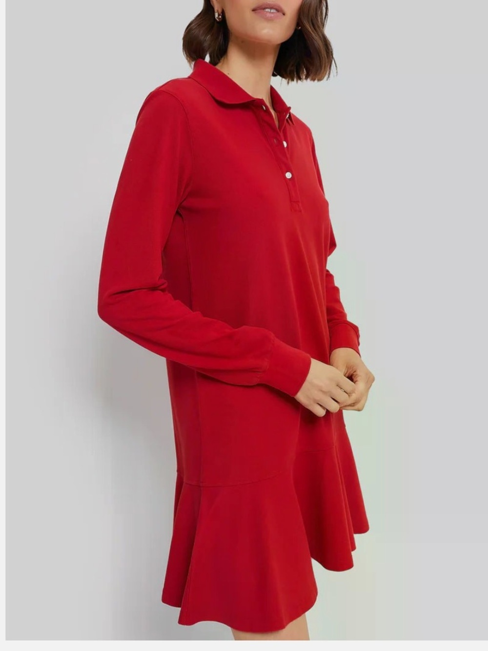 Tuckernuck NEW Pique May Polo Dress in Red